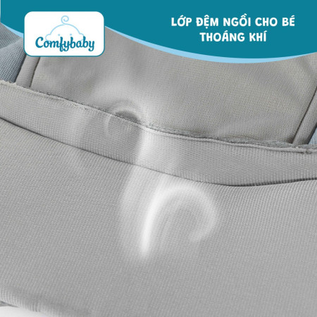 Địu em bé cao cấp 3in1 Air Mesh Comfybaby YN-602 - Siêu trợ lực, thoáng khí