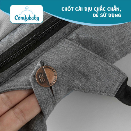 Địu em bé cao cấp 3in1 Air Mesh Comfybaby YN-602 - Siêu trợ lực, thoáng khí