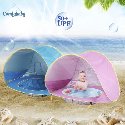 Lều đi biển che nắng cho bé Chống tia UV 50+ 4babies - Comfybaby - PQ122 - đồ chơi bãi biển