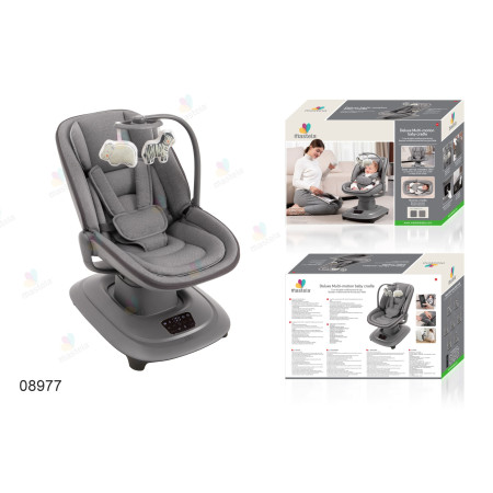 Nôi Đa Chuyển Động Mastela Duluxe 360° - nôi ru ngủ thư giãn cao cấp âu yếm như vòng tay mẹ 08911 - 08966 - 08977