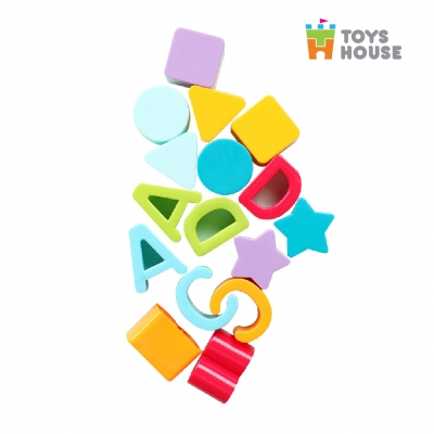 Đồ chơi thả hình khối và chữ cho bé Toyshouse 0720-TH-HE0218