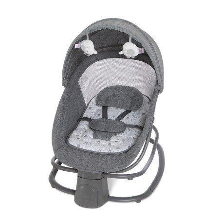 Nôi ru ngủ thư giãn kết hợp ghế ngồi ăn dặm, ghế ngồi đọc sách cho bé Mastela 8081- 8085 - 8087