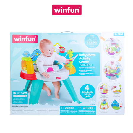 Bàn nhạc tập đứng đa năng 2in1 cùng bé khám phá thế giới Winfun 700000-NL