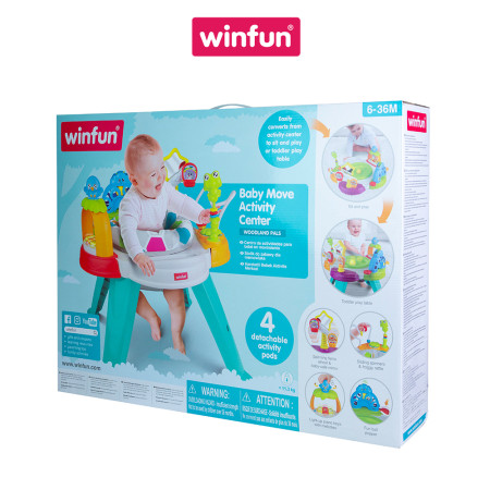 Bàn nhạc tập đứng đa năng 2in1 cùng bé khám phá thế giới Winfun 700000-NL