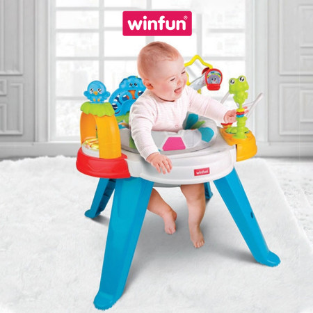 Bàn nhạc tập đứng đa năng 2in1 cùng bé khám phá thế giới Winfun 700000-NL