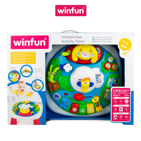 Bàn nhạc đa năng cho bé khám phá thế giới có đèn nhạc Winfun 0876-NL