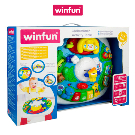 Bàn nhạc đa năng cho bé khám phá thế giới có đèn nhạc Winfun 0876-NL