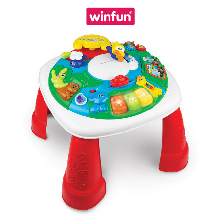 Bàn nhạc đa năng cho bé khám phá thế giới có đèn nhạc Winfun 0876-NL