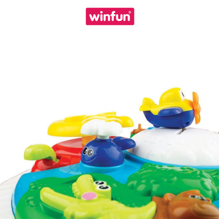 Bàn nhạc đa năng cho bé khám phá thế giới có đèn nhạc Winfun 0876-NL