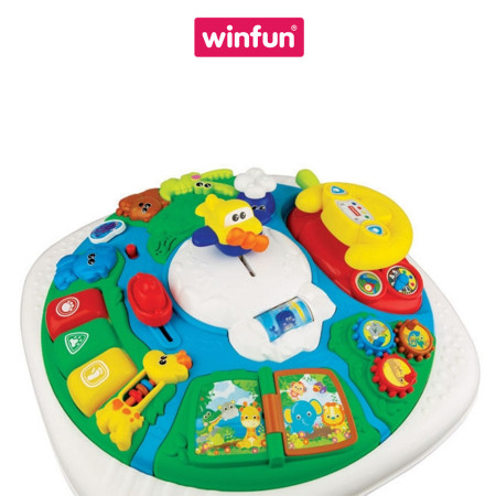 Bàn nhạc đa năng cho bé khám phá thế giới có đèn nhạc Winfun 0876-NL