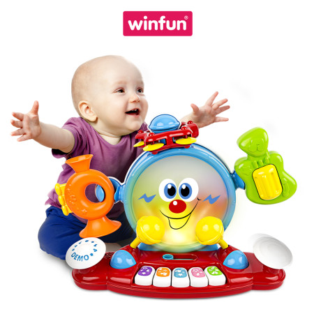 Bộ đàn nhạc 6 trong 1 kết hợp đa dạng giai điệu vui nhộn Winfun 2087-NL
