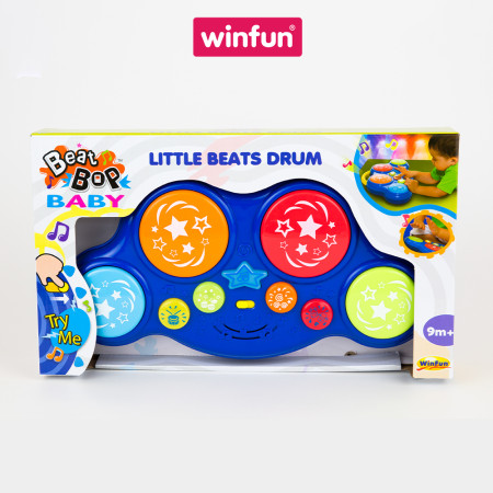 Trống đồ chơi cho bé có đèn nhạc Winfun 2010-NL