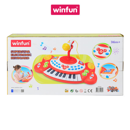 Đàn điện tử cho bé kèm mic thu âm Winfun 2055-NL