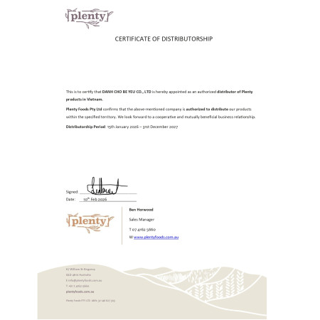  Dầu hạt lanh ép lạnh Plenty Úc 375ml, Omega-3 (ALA) thực vật tự nhiên, hỗ trợ tim mạch, não bộ
