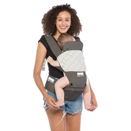 Địu ngồi cao cấp siêu mềm 4 tư thế Comfybaby HC003