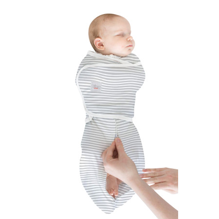 Nhộng chũn kiêm quấn ủ và túi ngủ cho bé 3 trong 1 TinyLove TL1020-CC01 màu xanh kẻ sọc